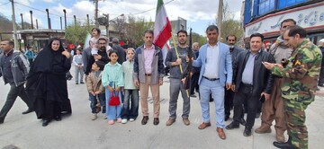 حضور روسای ادارات کتابخانه ها ، کارکنان و کتابداران، شهرستانهای لرستان ،  در  رزمایش سراسری جان‌فداییان ایران امام رضایی