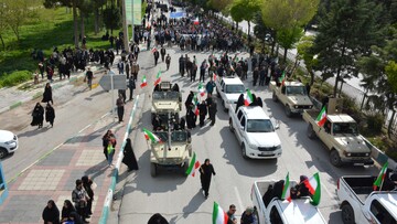 حضور مدیرکل و کارکنان کتابخانه‌های عمومی استان کرمانشاه در رزمایش سراسری«جانفدا برای ایران امام رضایی»