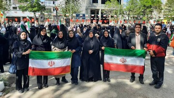 حضور کارکنان و کتابداران کتابخانه‌های عمومی شهرستان اسلام‌آباد غرب در رزمایش سراسری«جانفدا برای ایران امام رضایی»