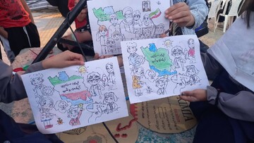 حضور کارکنان و کتابداران کتابخانه‌های عمومی شهرستان قصرشیرین در رزمایش سراسری«جانفدا برای ایران امام رضایی»