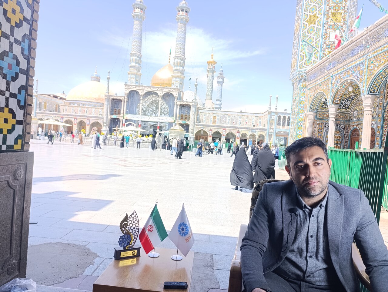 «زمزمه قدسیان» همزمان با استانهای فارس و خراسان رضوی در قم برگزار شد