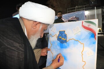 بازدید وزیر از کتابخانه سیار