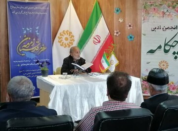 عصر شعر زمزمه قدسیان در کتابخانه الهادی هشتگرد