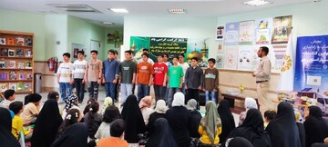میلاد امام رضا در کتابخانه شهدای نوبهار قم