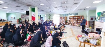 میلاد امام رضا در کتابخانه شهدای نوبهار قم
