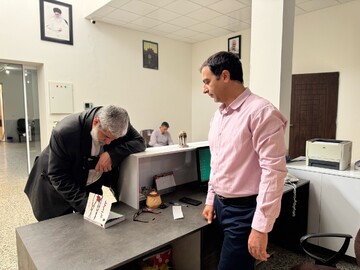 سفر یک روزه مدیرکل کتابخانه‌های عمومی استان یزد به شهرستان‌ تفت