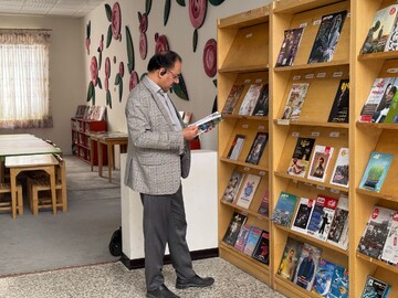 سفر یک روزه مدیرکل کتابخانه‌های عمومی استان یزد به شهرستان‌ تفت
