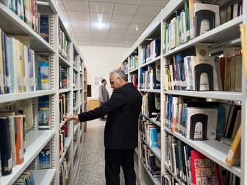 سفر یک روزه مدیرکل کتابخانه‌های عمومی استان یزد به شهرستان‌ تفت