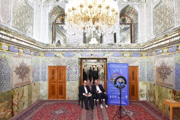 از شیراز تا مشهد و قم/ سه حرم اهل بیت در ایران میزبان ویژه برنامه زمزمه قدسیان شدند