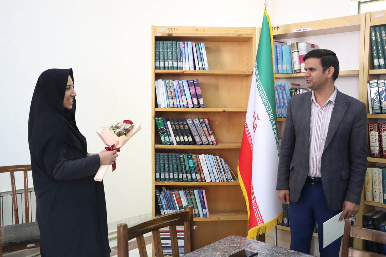 مریم ریحانی فراشاه، سرپرست کتابخانه های عمومی شهرستان تفت شد