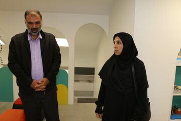بازدید سرکار خانم هدی رضایی بدر، سرپرست اداره کل ترویج کتابخوانی و امور فرهنگی نهاد کتابخانه های عمومی کشور از کتابخانه های عمومی استان البرز