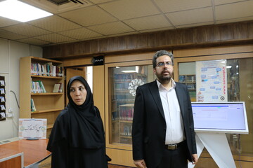 بازدید سرکار خانم هدی رضایی بدر، سرپرست اداره کل ترویج کتابخوانی و امور فرهنگی نهاد کتابخانه های عمومی کشور از کتابخانه های عمومی استان البرز