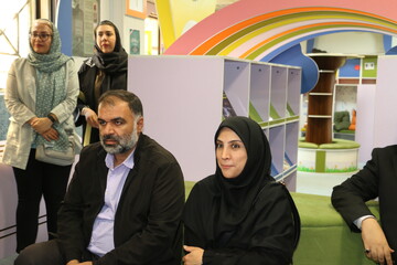 بازدید سرکار خانم هدی رضایی بدر، سرپرست اداره کل ترویج کتابخوانی و امور فرهنگی نهاد کتابخانه های عمومی کشور از کتابخانه های عمومی استان البرز