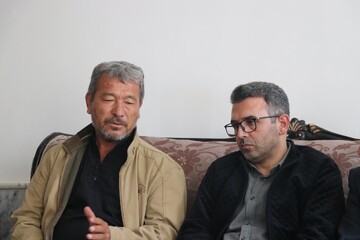 دیدار با خانواده پاسدار شهید کاظم شافعی؛ شهید جنگ رمضان