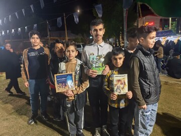 برپایی موکب فرهنگی در تجمعات شبانه شهرستان گلپایگان