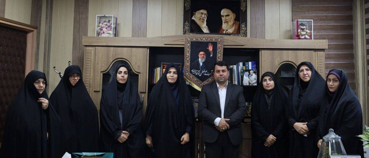 رئیس اداره کتابخانه های عمومی شهرستان قرچک با رئیس اداره آموزش و پرورش قرچک دیدار کرد