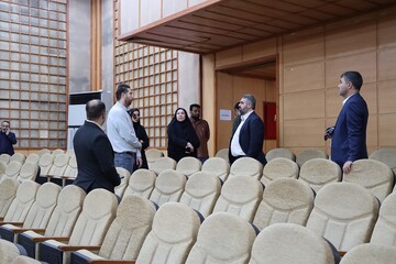 بازدید از کتابخانه مرکزی خوزستان