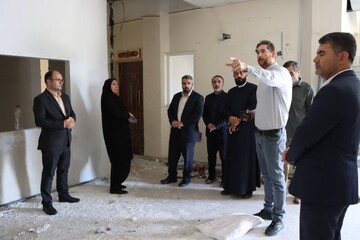 بازدید از کتابخانه کوثر اهواز