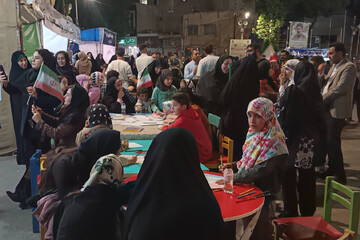 آمیزه‌ای از هنر و فرهنگ در غرفه کتابخانه ایران
