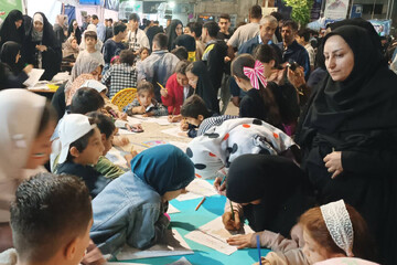 آمیزه‌ای از هنر و فرهنگ در غرفه کتابخانه ایران