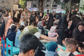 آمیزه‌ای از هنر و فرهنگ در غرفه کتابخانه ایران