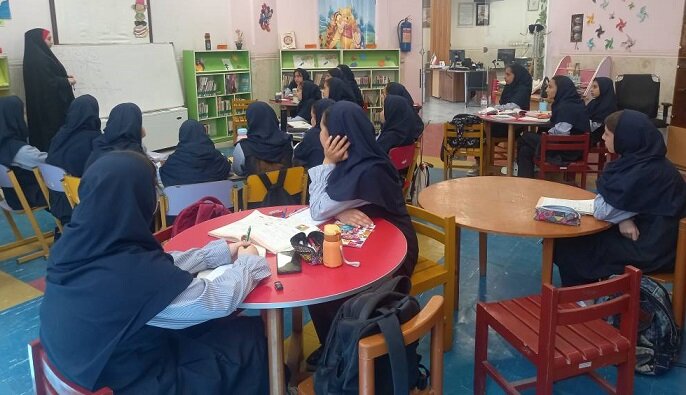 «قرار کلاس» در کتابخانه عمومی ولایت شهرستان قرچک برپا شد