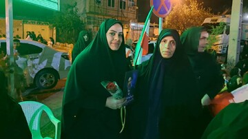 تقدیر از پرستاران شهرستان هفتکل در غرفه شبانه بهداشت و درمان