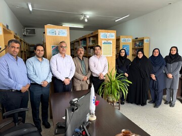 سفر یک روزه مدیرکل کتابخانه‌های عمومی استان یزد به شهرستان‌‌های خاتم و مروست