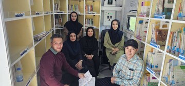 خدمات‌رسانی کتابخانه سیار قزوین در جشنواره ایلات و عشایر استان