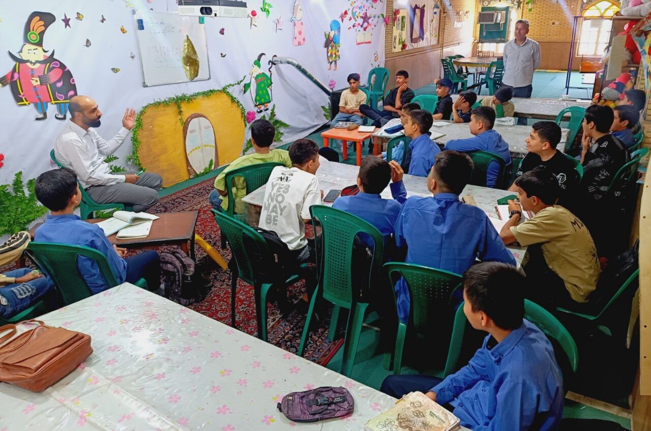 دانایی پایدار در کتابخانه مکتب جعفری شیراز؛ میزبان «قرار آموزشی» و آزمون امن دانشآموزان