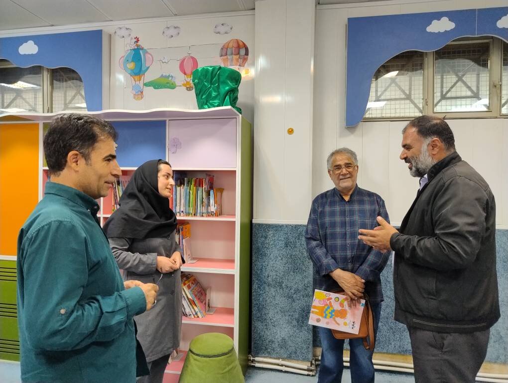 کتابخانه عمومی قاصدک فردیس، میزبان نویسنده برجسته و شاخص حوزه کودک و نوجوان شد