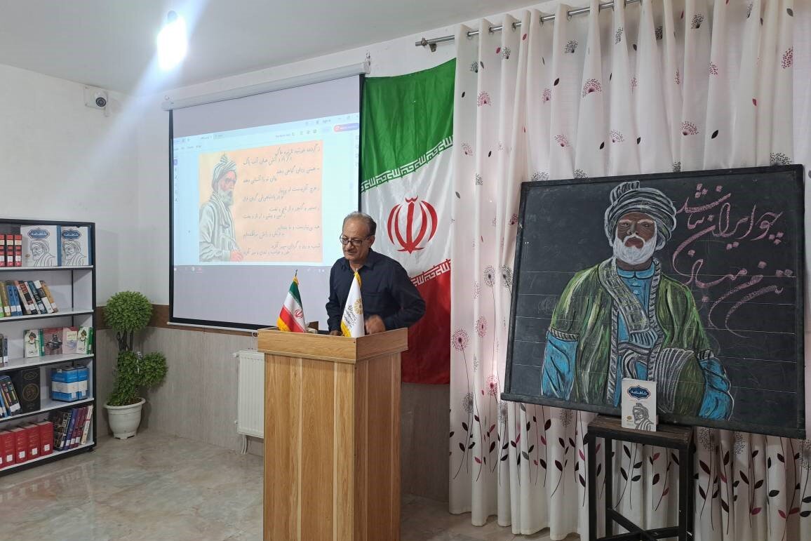 بزرگداشت حماسه فردوسی و پاسداشت زبان فارسی در کتابخانه عمومی شهدای ابویسان شهرستان جغتای