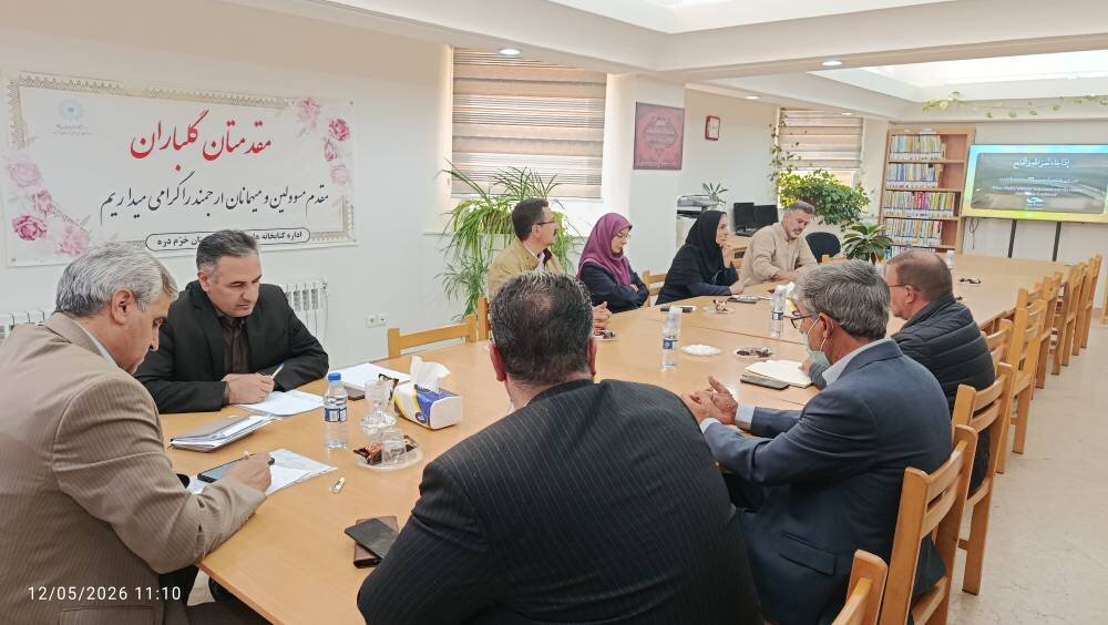 اولین جلسه انجمن کتابخانه‌های عمومی شهرستان خرمدره در سال جدید برگزار شد