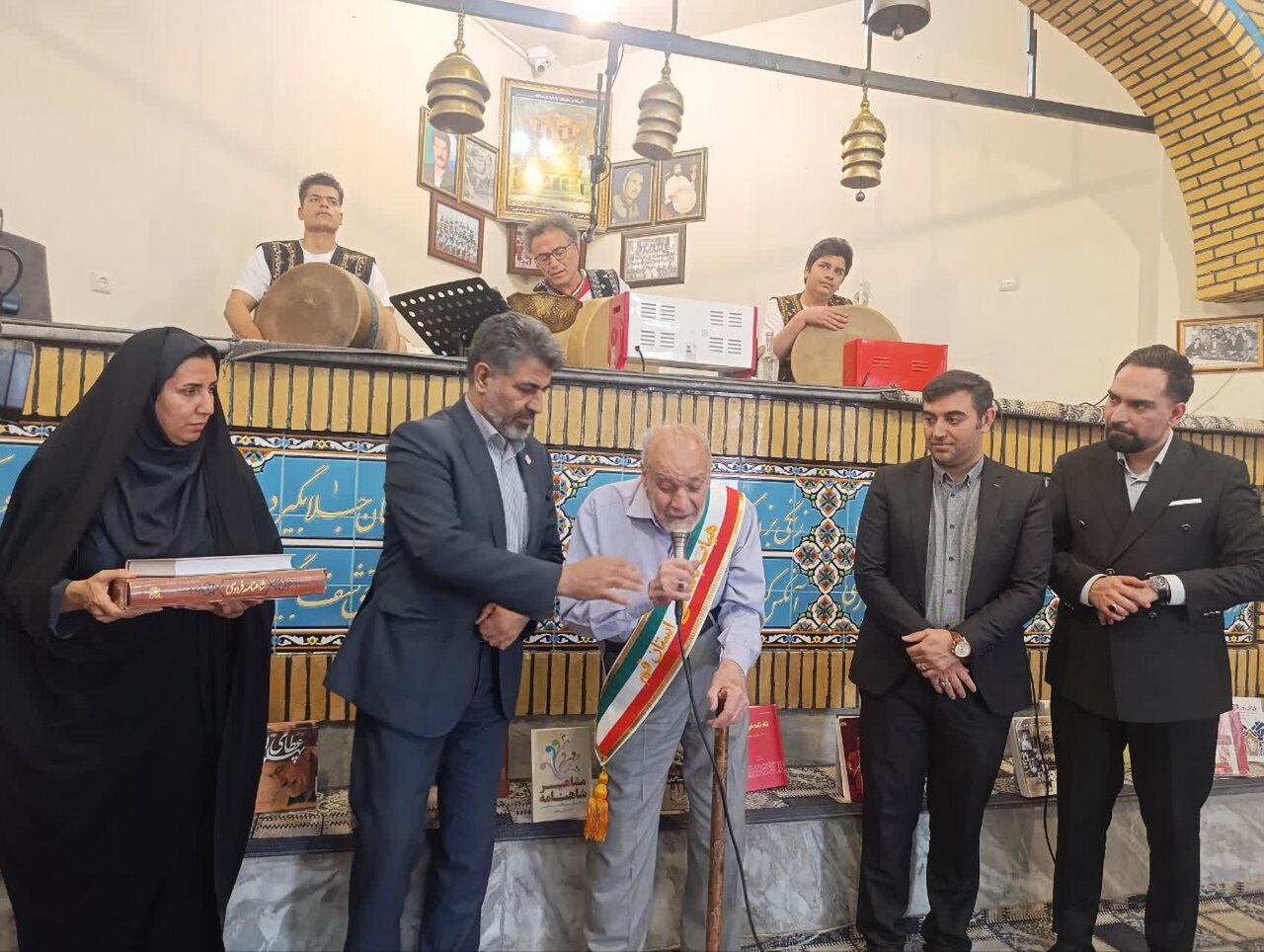 طنین نوای «شاهنامه» در گود زورخانه