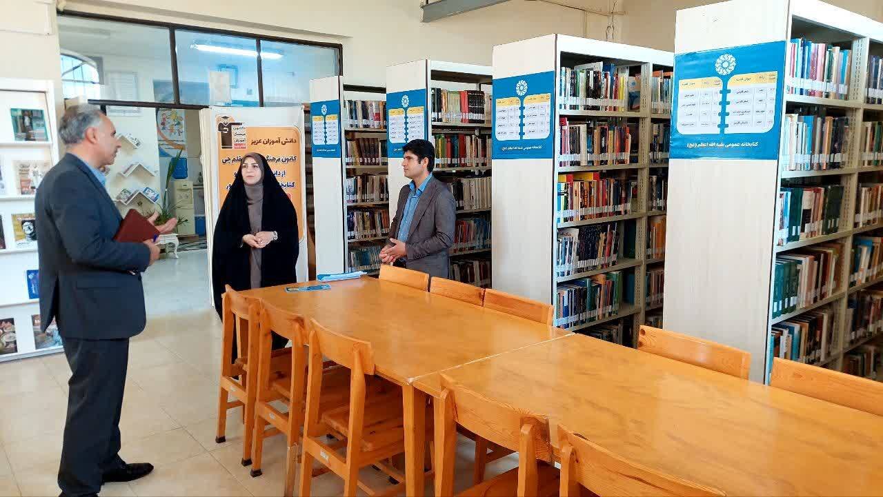 دیدار مدیرکل کتابخانههای عمومی آذربایجانغربی با امام جمعه و فرماندار باروق