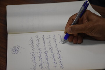 بازدید رییس دانشگاه تبریز از کتابخانه مرکزی