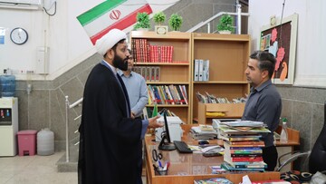 بازدید از کتابخانه‌های آغاجاری