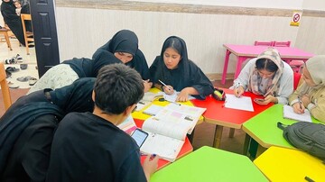 کتابخانه برکت به مدرسه‌ای پویا برای دانش‌آموزان و دانشجویان تبدیل شد