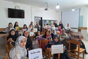 تبلور دانایی و تندرستی در ویژه‌برنامه «کتاب، بستر سلامت» در کتابخانه شهدای ابویسان شهرستان جغتای