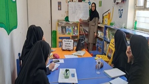 برگزاری کلاسهای درس در کتابخانه عمومی رضوان بهبهان