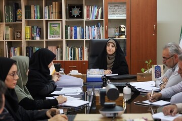 دومین جلسه شورای اداری اداره کل کتابخانه‌های عمومی استان آذربایجان غربی
