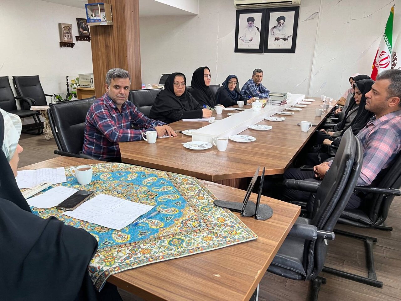 اولین جلسه هماندیشی مسئولان کتابخانه های عمومی شهرستان