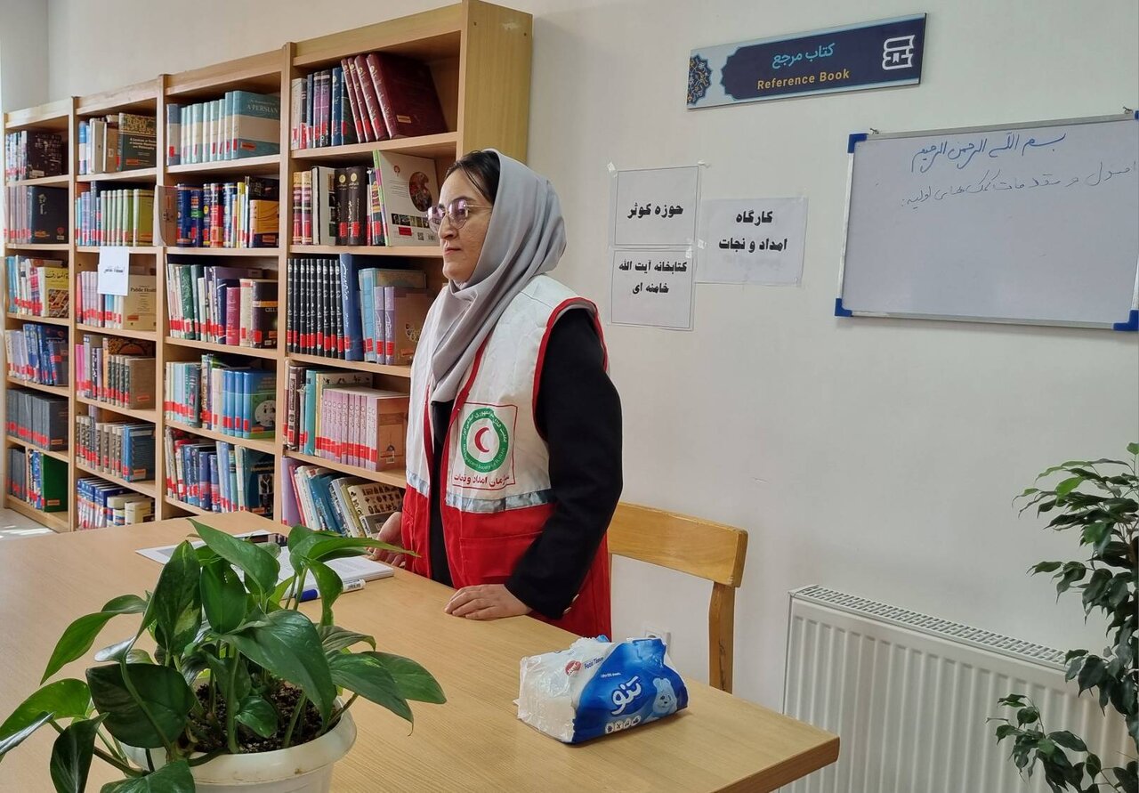 مهارت‌آموزی برای روزهای دشوار؛ برگزاری کارگاه تخصصی «امداد و نجات» در کتابخانه آیت‌الله خامنه‌ای