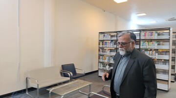 آیین بازگشایی کتابخانه مرکزی