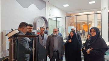 آیین بازگشایی کتابخانه مرکزی