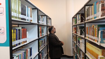 آیین بازگشایی کتابخانه مرکزی