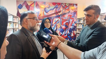 آیین بازگشایی کتابخانه مرکزی