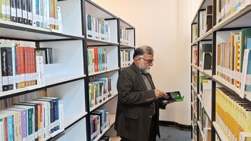 آیین بازگشایی کتابخانه مرکزی