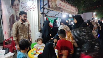 حضور در غرفه هنرمندان