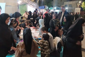 غرفه شبانه کتابخانه ایران